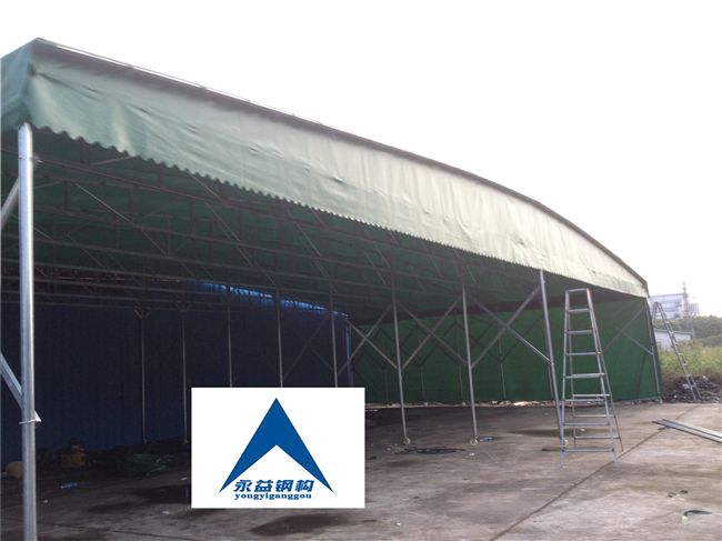 广州工厂货物仓库帐篷|大型伸缩帐篷
